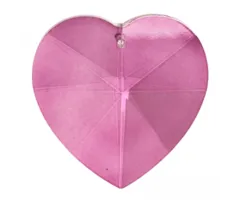 Regenboogkristal hart roze A kwaliteit