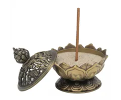 Wierookbrander Lotus bronskleurig