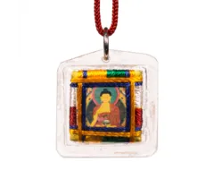 Beschermhanger shakyamuni boeddha