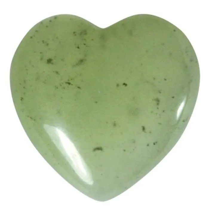 Hart Chinese jade klein 1,5 cm