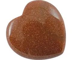 Hart goudsteen 3 cm