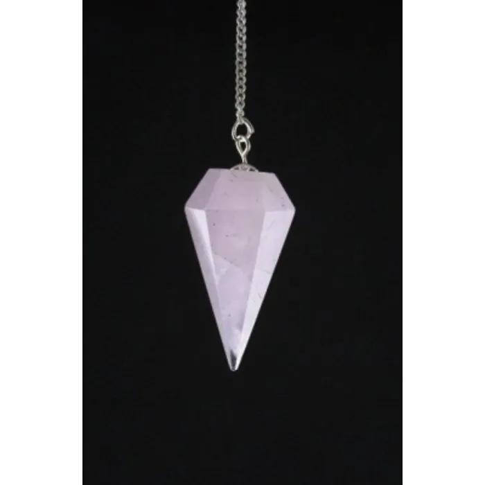 Pendel Rozekwarts facet
