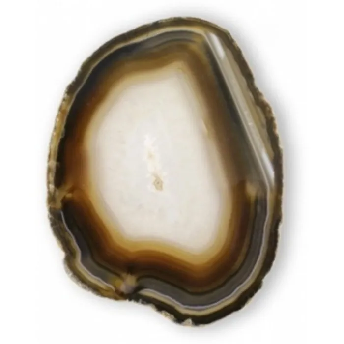 Agaatschijf naturel klein
