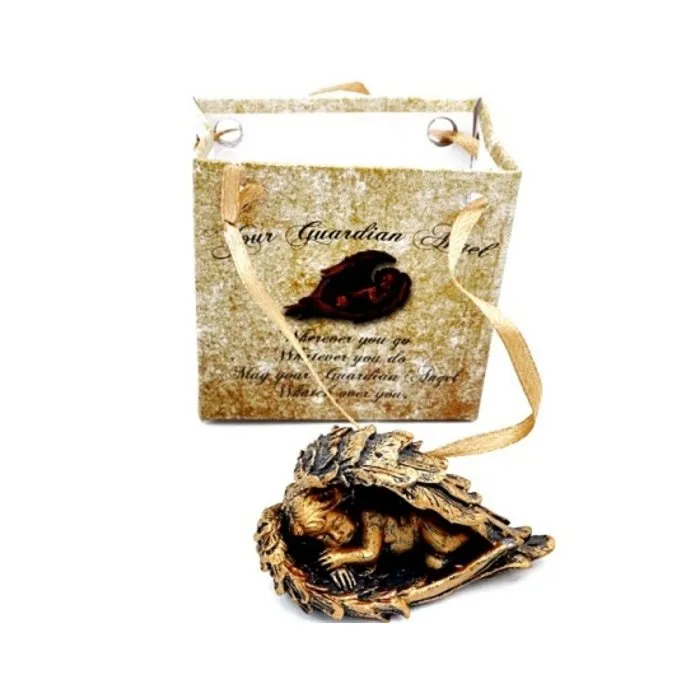 Engel in vleugel bronskleur