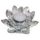 Lotus Kaarshouder Kristal Middel | Spirituele Decoratie