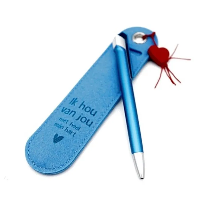 Pen met tekst - ik hou van jou