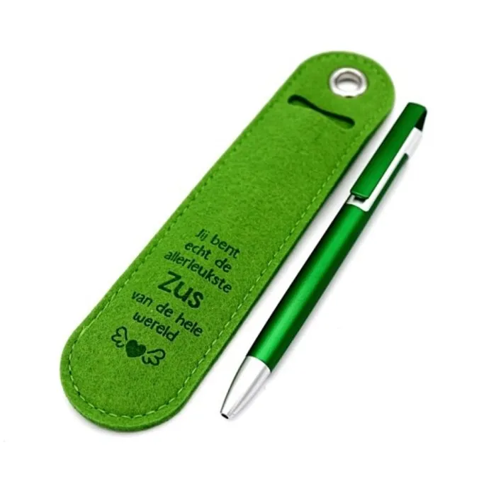 Pen met tekst - leukste zus