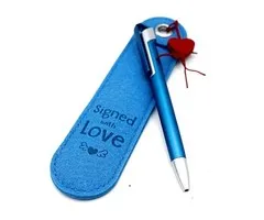 Pen met tekst - signed with love