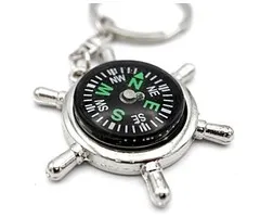 Sleutelhanger kompas stuurwiel