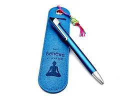 Pen met tekst - just believe in yourself