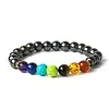 Armband hematiet 7 chakra