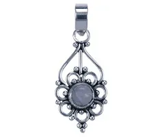 Zilver hanger maansteen