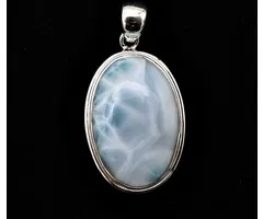 Larimar hanger zilver