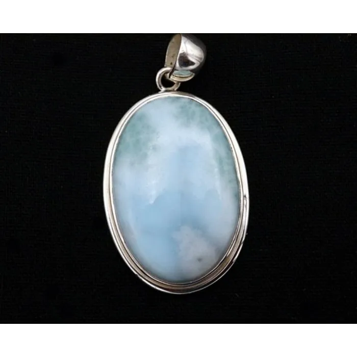 Larimar hanger zilver