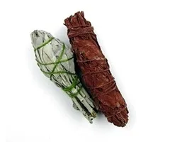 Mini smudge witte salie en dragons blood