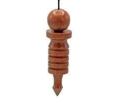 Houten Pendel van Loquat Hout – 8 cm