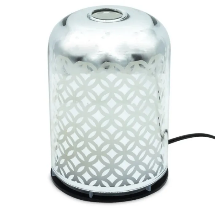Ultrasone aromaverstuiver bloem des levens zilver kleur
