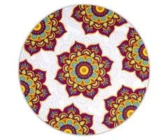 Mandala onderzetters rond