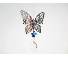 Hanger vlinder met kristal