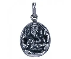 Hanger Ganesha zilver