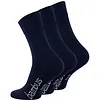 Bamboo sok marine blauw maat 35-38 - 3 paar