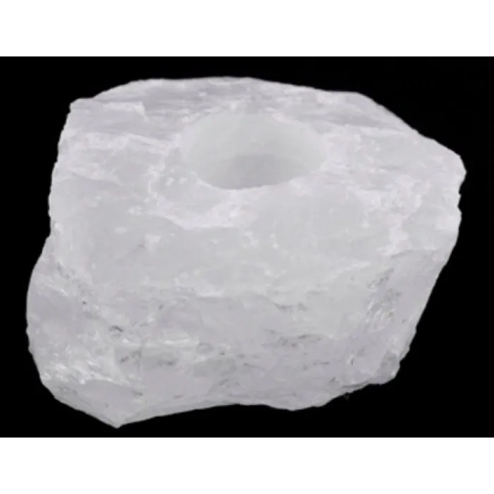 Theelichthouder bergkristal A kwaliteit