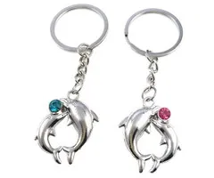 Vriendschaps sleutelhanger dolfijnen 2 x