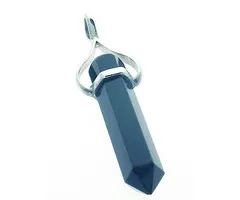 Dubbeleinder hangertje Onyx