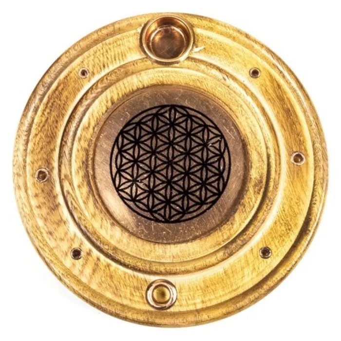 Wierook brander bloem des levens