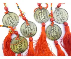 Chinees geluksmunt hanger