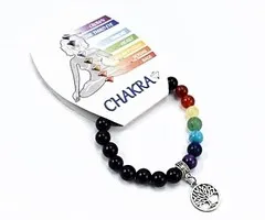 Chakra armband levensboom