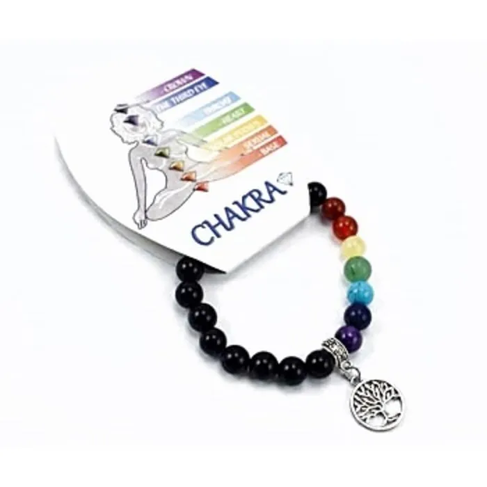 Chakra armband levensboom