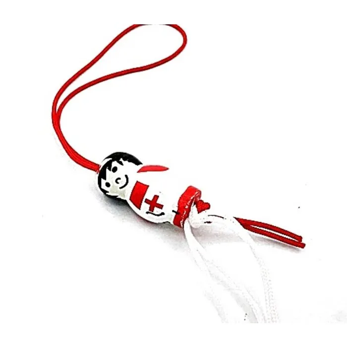 Gelukspoppetje verpleegster 10 stuks