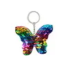 Sleutelhanger vlinder pailletten