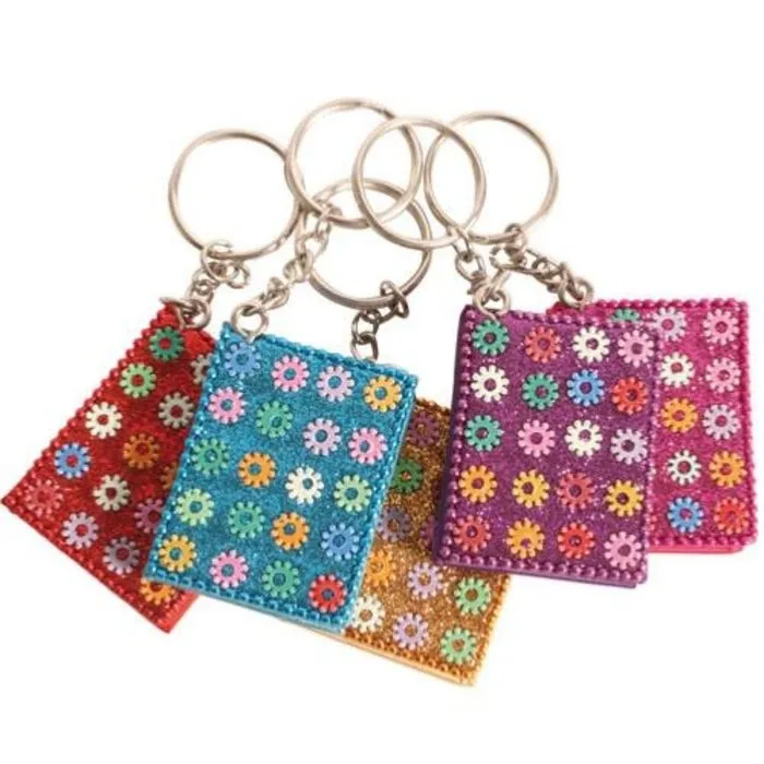 Sleutelhanger met notitieboekje