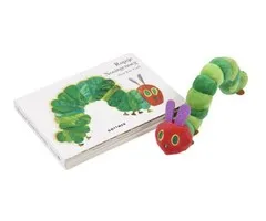 Rupsje Nooitgenoeg boek en knuffel