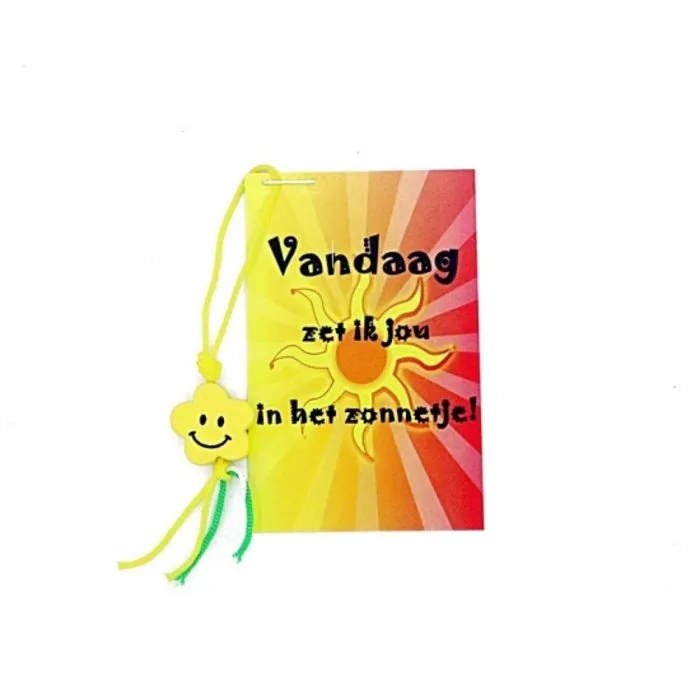Kaartje - Vandaag zet ik jou in het zonnetje