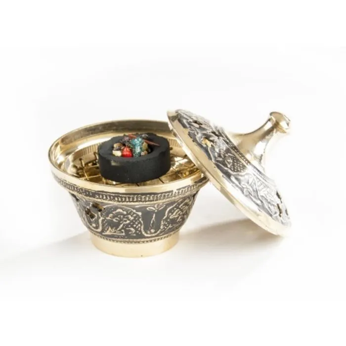 Wierook brander van messing