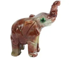 Olifant beeldje met kaartje