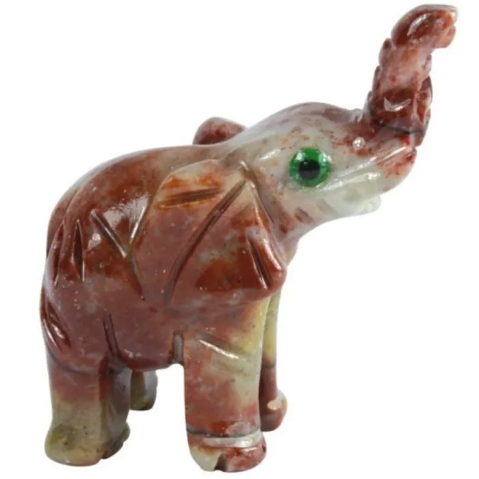 Olifant beeldje met kaartje