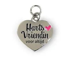 Hartsvriendin voor altijd bedeltje