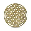 Flower of life koperkleurig