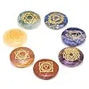 Set 7 Chakra symbolen rond