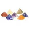 Edelstenen set 7 chakra piramide stenen