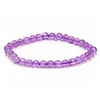 Fijne armband amethist 4 mm