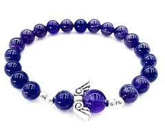 Armband amethist met engel