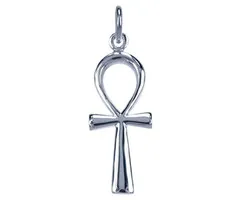 Zilver hanger ankh