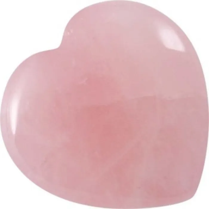 Hart van Rozekwarts 4 cm