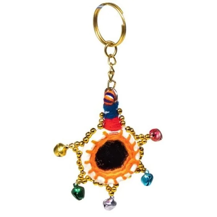 Sleutelhanger India spiegel