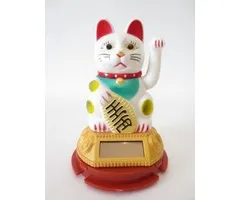 Lucky Cat Solar Wit klein